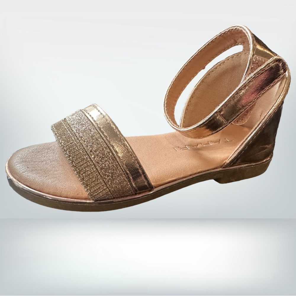 Tahari Toddler Rose Gold Sandals NWT 7